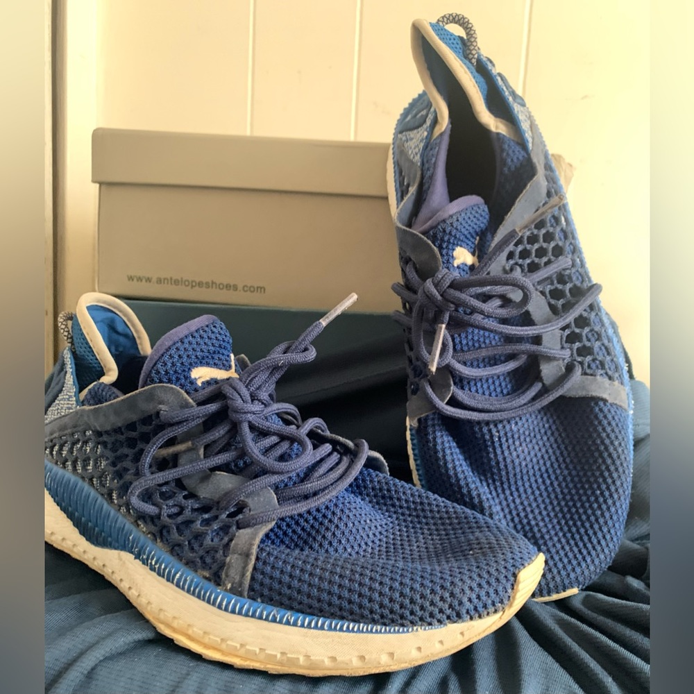Puma Mens Tsugi Netfit 364629 03 Blue Running
Athletic Shoes Sneakers Size 8